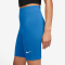 NIKE Sportswear Classics High-Waist 8" kurze Tights Damen 435 - lt photo blue/sail XS