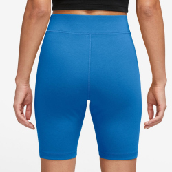 NIKE Sportswear Classics High-Waist 8" kurze Tights Damen 435 - lt photo blue/sail S