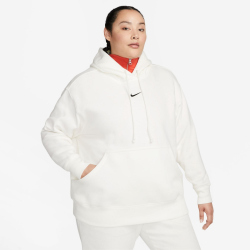 NIKE Sportswear Phoenix Fleece Oversize Hoodie Damen 133 - sail/black 2X