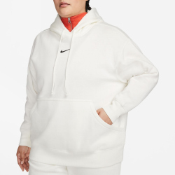NIKE Sportswear Phoenix Fleece Oversize Hoodie Damen 133 - sail/black 2X