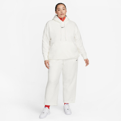 NIKE Sportswear Phoenix Fleece Oversize Hoodie Damen 133 - sail/black 2X