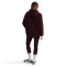 NIKE Sportswear Phoenix Fleece Oversized Hoodie Damen 652 - burgundy crush/sail XS