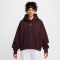 NIKE Sportswear Phoenix Over-Oversized Fleece Hoodie Damen 652 - burgundy crush/sail M