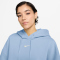 NIKE Sportswear Phoenix Over-Oversized Fleece Hoodie Damen 407 - hydrogen blue/sail M