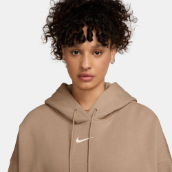 NIKE Sportswear Phoenix Over-Oversized Fleece Hoodie Damen 286 - linen/sail XS