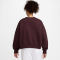 NIKE Sportswear Phoenix Over-Oversized Fleece Sweatshirt Damen 652 - burgundy crush/sail XL