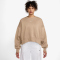 NIKE Sportswear Phoenix Over-Oversized Fleece Sweatshirt Damen 286 - linen/sail XS