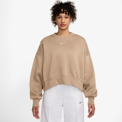 NIKE Sportswear Phoenix Over-Oversized Fleece Sweatshirt Damen 286 - linen/sail XL