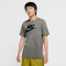 NIKE Sportswear T-Shirt Herren 066 - dk grey heather/black XXL