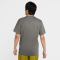 NIKE Sportswear T-Shirt Herren 066 - dk grey heather/black XXL