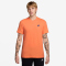 NIKE Sportswear Freizeit T-Shirt Herren 835 - orange frost M