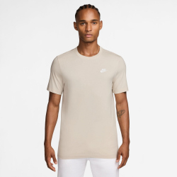 NIKE Sportswear Freizeit T-Shirt Herren 105 - lt orewood brn M