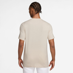 NIKE Sportswear Freizeit T-Shirt Herren 105 - lt orewood brn M