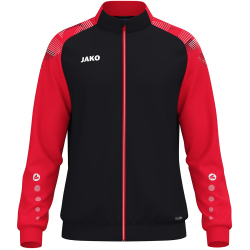 JAKO Sonic Polyesterjacke 812 - schwarz/rot S