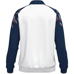 JAKO Sonic Polyesterjacke 039 - weiß/marine/rot S