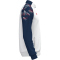 JAKO Sonic Polyesterjacke 039 - weiß/marine/rot S
