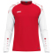 JAKO Sonic Sweatshirt Kinder 105 - rot/weiß 116