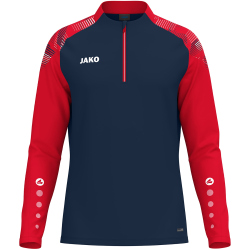 JAKO Sonic 1/4-Zip Sweatshirt 909 - marine/rot S