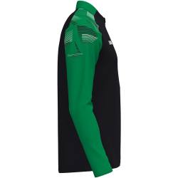 JAKO Sonic 1/4-Zip Sweatshirt 827 - schwarz/grün S