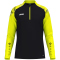 JAKO Sonic 1/4-Zip Sweatshirt 819 - schwarz/neongelb S