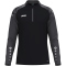 JAKO Sonic 1/4-Zip Sweatshirt 801 - schwarz/anthrazit S
