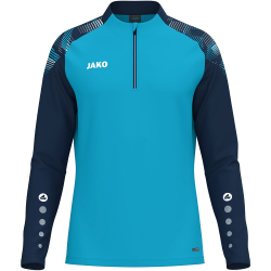 JAKO Sonic 1/4-Zip Sweatshirt 276 - aqua/marine S
