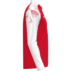 JAKO Sonic 1/4-Zip Sweatshirt 105 - rot/weiß S