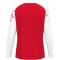 JAKO Sonic 1/4-Zip Sweatshirt 105 - rot/weiß S