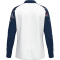 JAKO Sonic 1/4-Zip Sweatshirt 039 - weiß/marine/rot S
