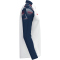 JAKO Sonic 1/4-Zip Sweatshirt 039 - weiß/marine/rot S