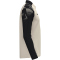 JAKO Sonic 1/4-Zip Sweatshirt 035 - off white/schwarz S