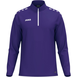 JAKO One 1/4-Zip Sweatshirt Kinder 486 - violett 116