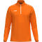 JAKO One 1/4-Zip Sweatshirt Kinder 350 - neonorange 116