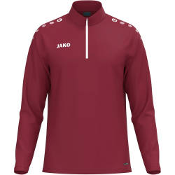 JAKO One 1/4-Zip Sweatshirt 155 - bordeaux S