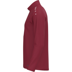 JAKO One 1/4-Zip Sweatshirt 155 - bordeaux S
