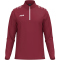 JAKO One 1/4-Zip Sweatshirt 155 - bordeaux S