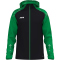 JAKO Sonic Kapuzen-Trainingsjacke Kinder 827 - schwarz/grün 128