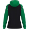 JAKO Sonic Kapuzen-Trainingsjacke Damen 827 - schwarz/grün 34/36