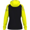 JAKO Sonic Kapuzen-Trainingsjacke Damen 819 - schwarz/neongelb 34/36