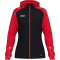 JAKO Sonic Kapuzen-Trainingsjacke Damen 812 - schwarz/rot 34/36