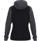 JAKO Sonic Kapuzen-Trainingsjacke Damen 801 - schwarz/anthrazit 34/36