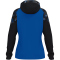 JAKO Sonic Kapuzen-Trainingsjacke Damen 408 - royal/schwarz 34/36