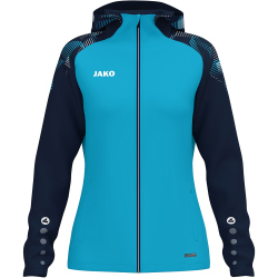 JAKO Sonic Kapuzen-Trainingsjacke Damen 276 - aqua/marine...