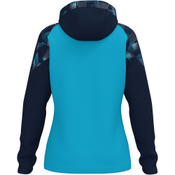 JAKO Sonic Kapuzen-Trainingsjacke Damen 276 - aqua/marine...