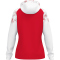 JAKO Sonic Kapuzen-Trainingsjacke Damen 105 - rot/weiß 34/36
