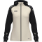 JAKO Sonic Kapuzen-Trainingsjacke Damen 035 - off white/schwarz 34/36