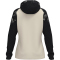 JAKO Sonic Kapuzen-Trainingsjacke Damen 035 - off white/schwarz 34/36