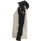 JAKO Sonic Kapuzen-Trainingsjacke Damen 035 - off white/schwarz 34/36