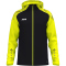 JAKO Sonic Kapuzen-Trainingsjacke 819 - schwarz/neongelb S