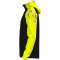 JAKO Sonic Kapuzen-Trainingsjacke 819 - schwarz/neongelb S